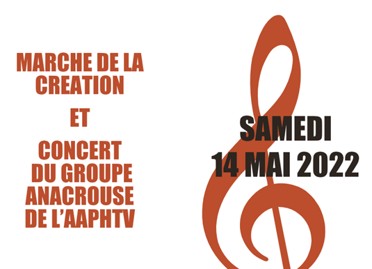 Marché de la création et concert du groupe Anacrouse de l'AAPHTV - 14 mai 2022