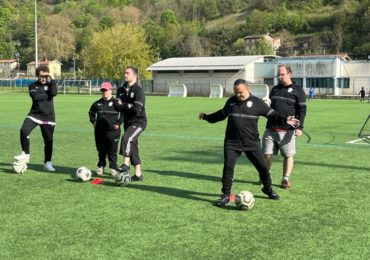 Vendredi 22 avril 2022, fin du stage de foot dans la joie pour les résidents et les locataires de l’AAPHTV