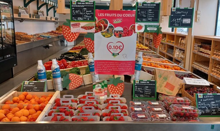 Opération « Les fruits du cœur » pour les Jeux Paralympiques 2024